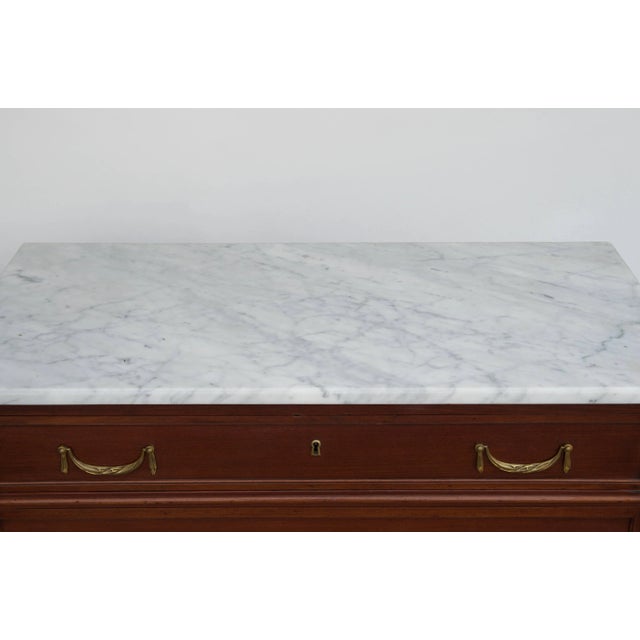 Louis XVI Style Neoclassical Commode by Maison Jansen For Sale In Los Angeles - Image 6 of 8
