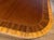 Traditional Multi-Banded Mahogany Dining Table by Leighton Hall - Showroom Sample For Sale - Image 15 of 18