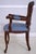 Queen Anne Pair of Mahogany Ribbon Back Armchairs For Sale - Image 3 of 18