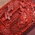 Vintage Chinese Cinnabar Lacquer Rectangular Lidded Box With Figural Carving For Sale - Image 9 of 9
