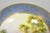 Early 20th Century Nippon Hand Painted Porcelain Blue Centerpiece Compote Bowl W/ Cottage & Geese For Sale - Image 12 of 18