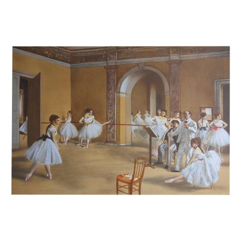 After Edgar Degas, The Dance Class, Lithograph For Sale