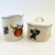 Traditional Stoneware Creamer and Sugar Bowl - Set of 2 For Sale - Image 3 of 9