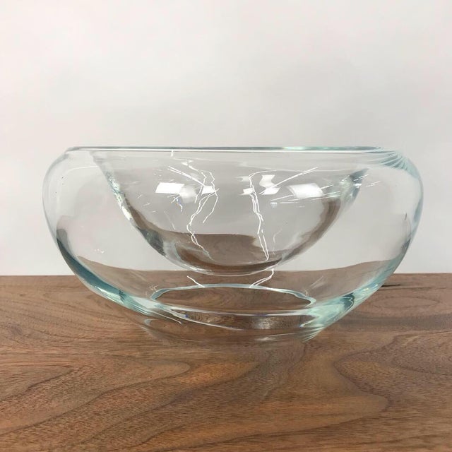 Double Layered Modern Glass Bowl Chairish