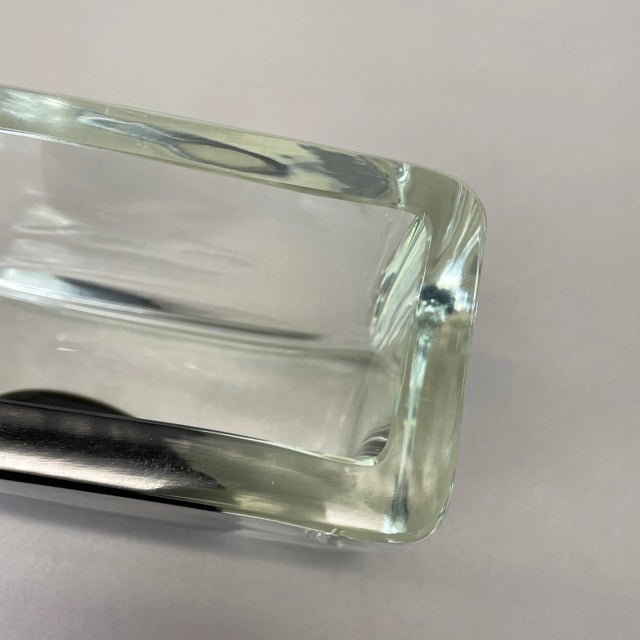 Large Murano Glass Vase by Antonio da Ros for Cenedese, 1970 For Sale - Image 11 of 18