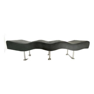 Brueton Undulatus Bench by Stanley Jay Friedman – Modernist Sculptural Seating For Sale