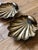 Brass Solid Brass Clam Shell Footed Catchall Bowls / Dishes - a Pair For Sale - Image 8 of 9