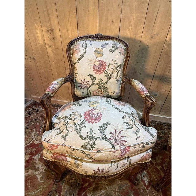 Period: 20th century Style: Louis 15th - Transition Condition: Perfect condition Material: Solid wood Length: 60Width:...