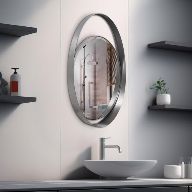 Kenworth Modern Mirror For Sale - Image 9 of 10