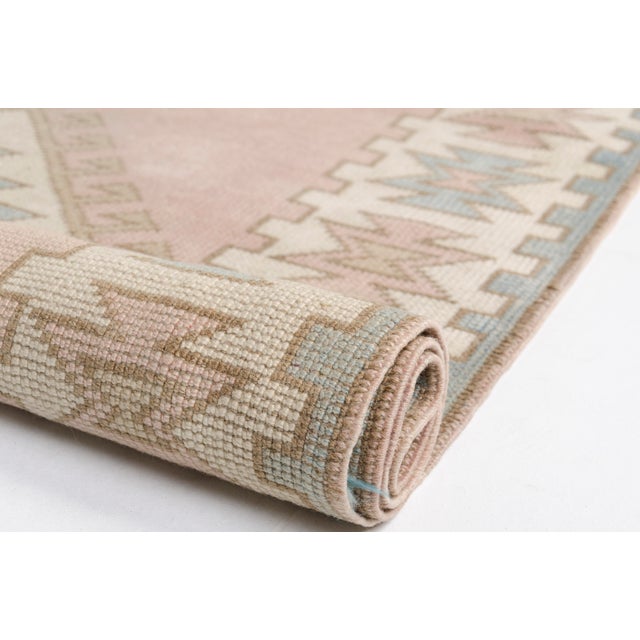 1960s Mid 20th Century Anatolian Kitchen Decor Hallway Runner Rug For Sale - Image 5 of 10