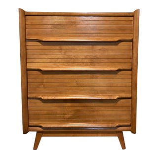 Mid-Century Modern Highboy Chest by Harmon For Sale