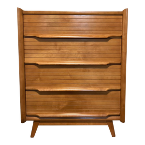 Mid-Century Modern Highboy Chest by Harmon