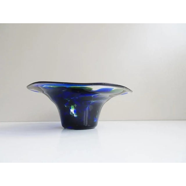 Glass Art Glass Bowl, 1970s For Sale - Image 7 of 11