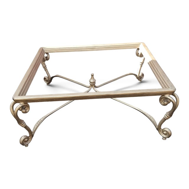 Elevate Your Living Space With the Maison Jansen Ultimate French Mid-Century Luxury Coffee Table 1970s For Sale