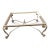 Elevate Your Living Space With the Maison Jansen Ultimate French Mid-Century Luxury Coffee Table 1970s For Sale