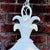 Dorothy Draper Vintage Palm Beach Regency Parcel Gilt White Pagoda Chandelier Dorothy Draper Style - Newly Painted For Sale - Image 4 of 12