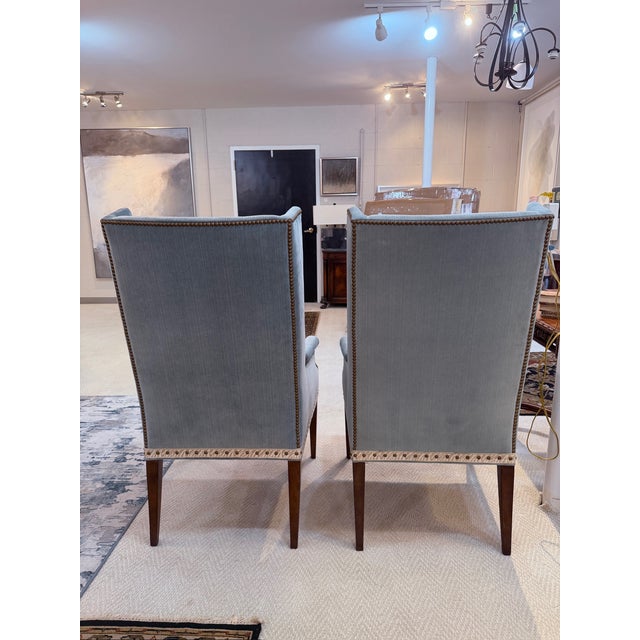 Hickory Chair Furniture Company Set of 2 Hickory Chair Captain's Dining Chairs For Sale - Image 4 of 18