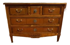 19th Century Louis XVI Walnut Chest of Drawer / Commodes