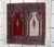 Red 1960s, Handmade Vintage Pakistani Lahore Prayer Rug 1.9' X 1.9' For Sale - Image 8 of 10