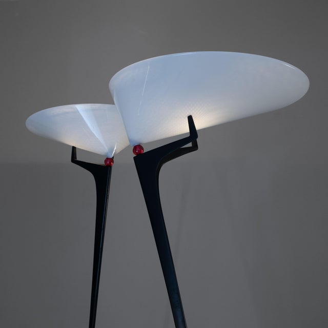 Montjuic Floor Lamps by Santiago Calatrava for Artemide, 1990, Set of 2 For Sale - Image 10 of 13