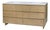 Halmstad 72 in. W Rectangular Wood Double Sink 5 Drawer Bathroom Vanity Set, Blonde Oak For Sale