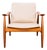 Restored Finn Juhl Fd 138 Danish Modern Teak Lounge Chair by France & Son, 1960s For Sale