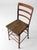 Antique Early 20th Century Riveted Metal Chair With Wood Seat For Sale - Image 9 of 9