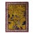 Antique Chinese Art Deco "Peking" Gold Wool Area Rug Garden Motif (1920s) For Sale