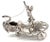 Late 19th Century 19th Century Russian Silver Figural Venus & Swan Chariot Table Ornament For Sale - Image 5 of 11