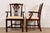 Kindel Furniture Georgian Carved Mahogany Dining Chairs, Set of Eight For Sale - Image 10 of 13
