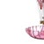 19th Century Glass and Crystal Venetian Flower Centerpiece For Sale - Image 3 of 6