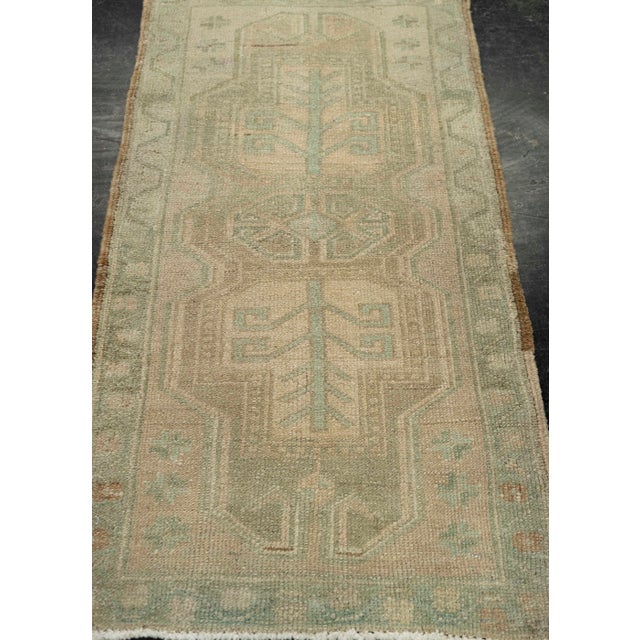 Turkish Mini Rug Oriental Hand Knotted Vintage Rug 1'9" x 3'3" #21051 Explore a curated collection of hallway runners,...