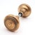 Pair of 1910s Corbin At&t Polished Brass Passage Door Knobs For Sale - Image 4 of 6