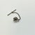 This is a dramatic “V” initial tie clip/tack from the 1950s. We have curated a collection of Mid-Century Cuff Links and...