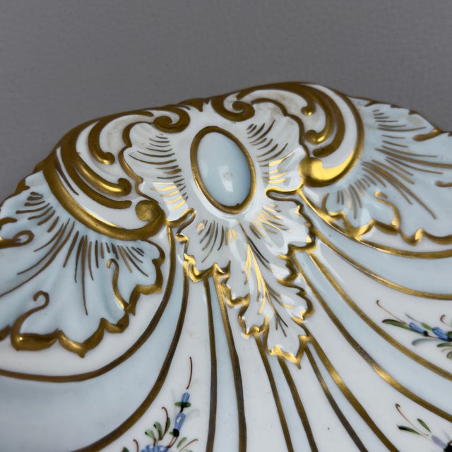 Vintage Limoges Porcelain Centerpiece, 1960 For Sale - Image 6 of 12