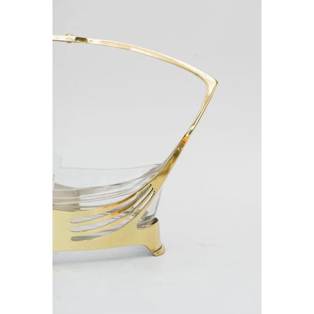 Gold Art Deco Centerpiece, Vienna, 1920s For Sale - Image 8 of 11