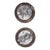 Paper Mache Fig Branch in Cartapesta Round Frame For Sale - Image 9 of 9