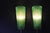 Emerald Green Murano Glass Wall Sconces in the style of Mazzega, Italy, ,2000s, Set of 2 For Sale - Image 9 of 14
