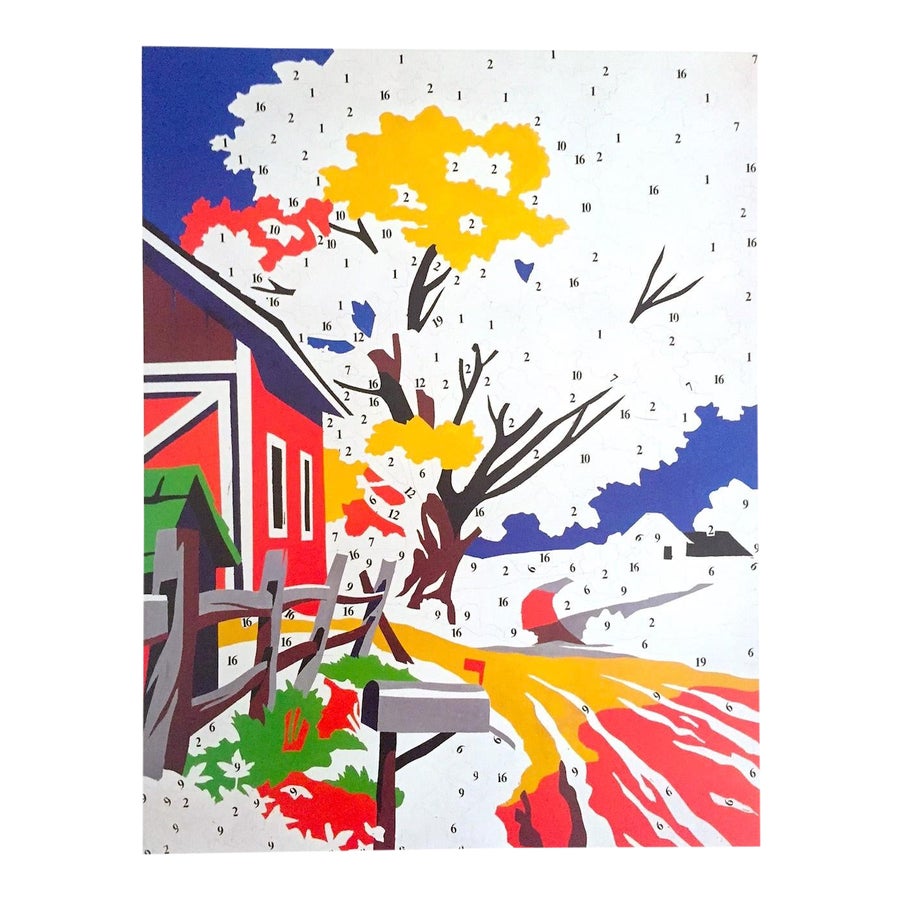 ウォーホル Do It Yourself (Landscape1962)ポスター andy-warhol-estate-vintage-