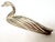 Vintage French Silver Plated Swan Knife Rest by Oliver Saint Honore, 1950s, Set of 6 For Sale - Image 6 of 9