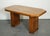 Vintage Art Deco Walnut Dining Table For Sale - Image 3 of 15