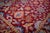 8x10 Burgundy Traditional Floral Oushak Hand Knotted Wool Carpet Rug For Sale In New York - Image 6 of 6