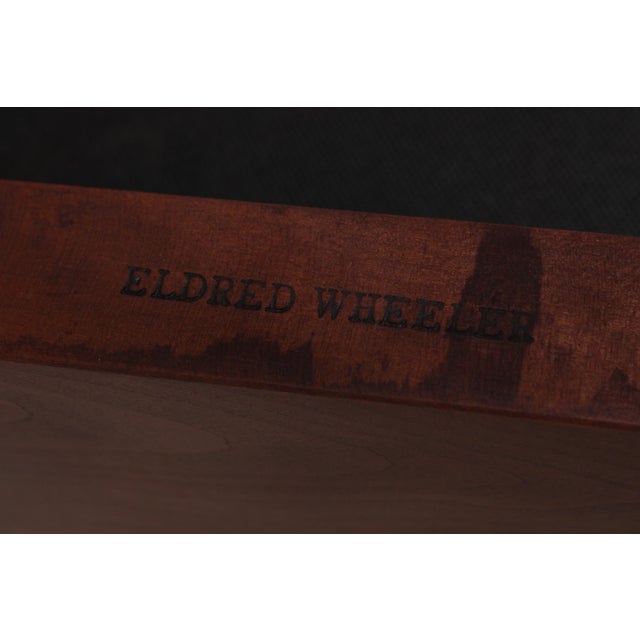 Set of 8 Eldred Wheeler Cherry Dining Room Chairs For Sale - Image 18 of 18