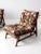 This is a mid 20th century Calif-Asia rattan sectional couch and lounge chair set often attributed to designer Milo...
