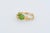 Green Grape Leaves Ring in 14k Gold For Sale - Image 8 of 9