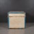 White Handmade Monogrammed Wooden Toolbox With Inner Tray C.1940 For Sale - Image 8 of 12
