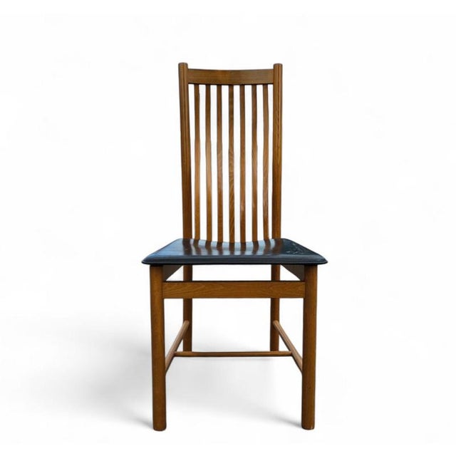 Nova Chairs with Leather Seats from Bros, Set of 4 For Sale - Image 9 of 18