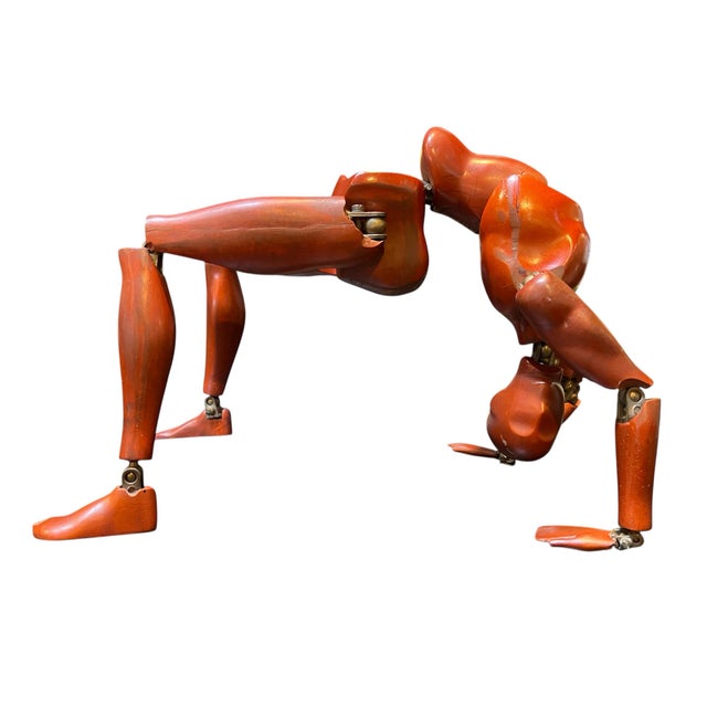 1930s 1930s A.T.S.Co. “Oscar” Artist Mannequin For Sale - Image 5 of 7