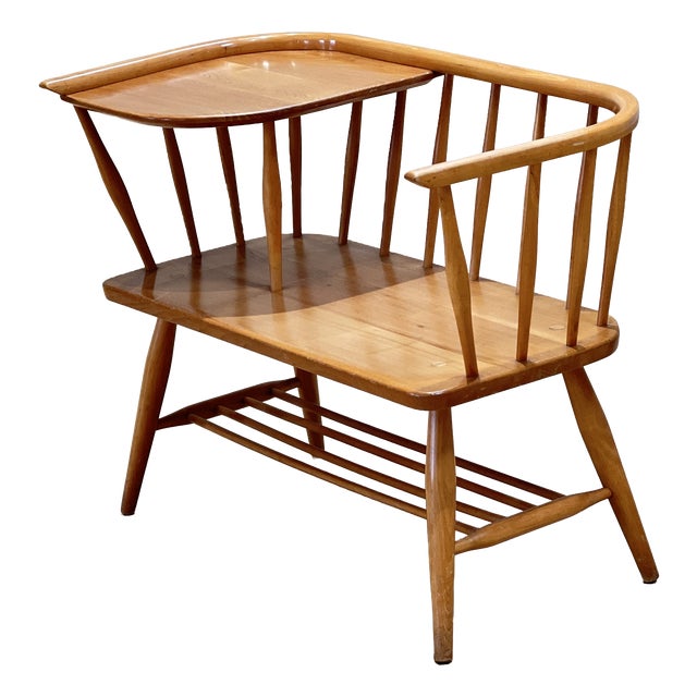 Telephone Seat attributed to Lucian Ercolani for Ercol, England, 1960s For Sale