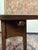 Rustic French Rustic Farmhouse Oak Console Table For Sale - Image 3 of 8